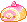 pink roll cake